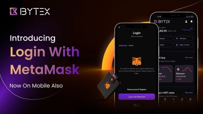 ByteX’s Non-Custodial Setup Allows Users to Store Their Digital Assets on Metamask Wallet