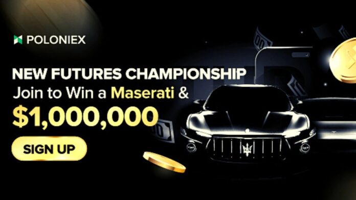 Register with Poloniex Futures Championship to get $100,000 Giveaway!